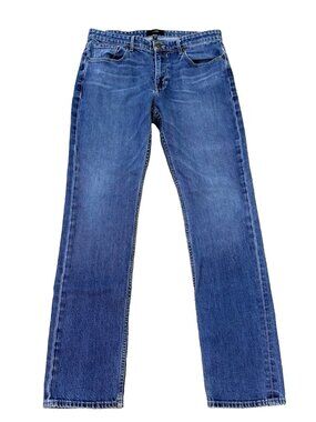 Paige Jeans Men's Size 33 Dark Blue Normandie Straight Leg Made in USA